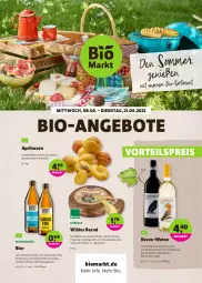 Gazetka promocyjna Denns Biomarkt - Prospekte - Gazetka - ważna od 21.06 do 21.06.2022 - strona 1 - produkty: alkohol, angebot, angebote, aprikose, aprikosen, bier, bio, chardonnay, ecco, eis, elle, Käse, monte, Montepulciano, pils, reis, Ria, rind, schnittkäse, söbbeke, Ti, vorteilspreis, wein, weine, Wild, Wilder Bernd