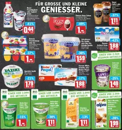 Gazetka promocyjna Hit - Prospekte - Gazetka - ważna od 23.04 do 23.04.2022 - strona 9 - produkty: actimel, actimel drink, alpro, andechser natur, apostels, auer, Bau, Bauer, Becher, bio, caffè latte, Cashew, danone, danone actimel drink, danone fruchtzwerge, Dany, dany sahne, drink, eis, elle, emmi, ferrero, flasche, frucht, fruchtjoghurt, fruchtzwerge, hafer, haselnuss, Haselnussdrink, joghur, joghurt, jogurt, Kinder, kinder pingui, kokos, kokosnuss, latte, leine, mandel, milch, Milchschnitte, natur, natura, nuss, Nussdrink, pingui, reis, sahne, schoko, soya, ssd, teller, Ti, vanille, zaziki