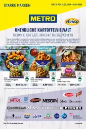 Gazetka promocyjna Metro - Starke Marken - Gazetka - ważna od 03.04 do 03.04.2024 - strona 1 - produkty: beutel, chili, Metro, nuggets, ring, Ti