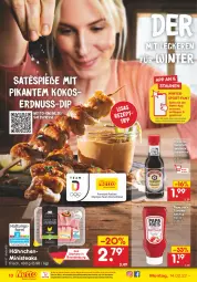Gazetka promocyjna Netto Marken-Discount - Filial-Angebote - Gazetka - ważna od 19.02 do 19.02.2022 - strona 10 - produkty: dip, eis, erdnuss, ketchup, kikkoman, kokos, ndk, nuss, reis, rezept, sauce, soja, sojasauce, steak, steaks, Ti, tomate, tomaten, tomatenketchup, versandkostenfrei