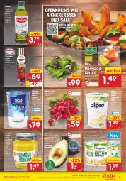 Gazetka promocyjna Netto Marken-Discount - Filial-Angebote - Gazetka - ważna od 19.02 do 19.02.2022 - strona 9 - produkty: alpro, angebot, asti, auer, avocado, bertolli, bio, bonduelle, Brühe, dauertiefpreis, eis, elle, erbsen, frucht, früchte, hülsenfrüchte, joghur, joghurt, kichererbsen, Kürbis, maggi, natives olivenöl, natur, naturjoghurt, Ofen, olive, oliven, olivenöl, olivenöl extra, radieschen, reis, rezept, salat, Schal, Schale, senf, Skyr, Ti, tiefpreis, tomate, tomaten, tomatenmark, weihenstephan, ZTE