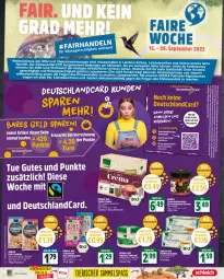 Gazetka promocyjna Edeka - Angebote der Woche - Gazetka - ważna od 23.09 do 23.09.2023 - strona 8 - produkty: beutel, bio, caffe, creme, deka, deutschlandcard, edeka bio, eier, eis, elle, ente, haselnuss, Heu, kakao, kokos, kokosöl, nuss, reis, schoko, schokolade, tee, Ti, Yo, ZTE, zucker