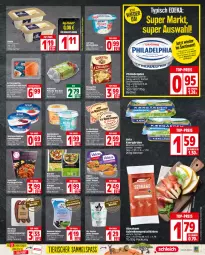 Gazetka promocyjna Edeka - Angebote der Woche - Gazetka - ważna od 23.09 do 23.09.2023 - strona 9 - produkty: arla, Becher, berliner, beutel, deka, dessert, doppelrahmstufe, eis, ente, fertiggericht, fertiggerichte, frischkäse, gervais, gnocchi, joghur, joghurt, Käse, knacker, kühlregal, maultaschen, milch, natur, Ofen, Ofenkäse, philadelphia, rahmjoghurt, regal, reis, rel, schinken, Spezi, Tasche, taschen, Ti, top-preis, Vegeta, weichkäse, Yo, YouCook, ZTE, zucker