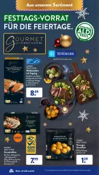 Gazetka promocyjna AldiSud - IN ZWEI WOCHEN - Gazetka - ważna od 17.12 do 17.12.2022 - strona 34 - produkty: aldi, Dorade, eier, eis, filet, filets, fisch, fische, Fischer, gin, kartoffel, kartoffeln, lachs, lachsfilet, mit gemüse, reis, Schere, spinat, Ti, Wild, wildlachs, ZTE