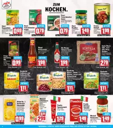 Gazetka promocyjna Hit - Wochenprospekt - Gazetka - ważna od 02.08 do 02.08.2025 - strona 10 - produkty: beutel, birkel, bohne, bohnen, bonduelle, bonduelle goldmais, eier, eiernudeln, eintopf, eis, elle, erasco, erbsen, feinschmecker, flasche, Goldmais, goldmais oder, hartweizen, kichererbsen, kidney, knorr, linsen, maggi, mais, Mirácoli, nudel, nudeln, pasta, pomito, reis, Ria, sauce, saucen, suppe, suppen, suppenliebe, tabasco, Ti, tomate, tomaten, tomatenmark, topf, tortilla, tortillas, Weiße Bohnen, wrap, würzsauce, würzsaucen, ZTE