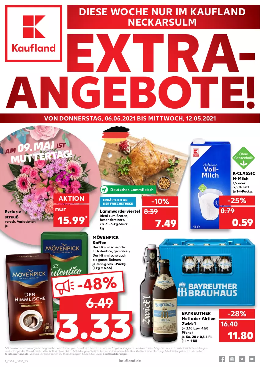 Aktueller Prospekt Kaufland - Spezielle Angebote gültig vom 06.05.2021 bis 12.05.2021 - von 06.05 bis 12.05.2021 - strona 1