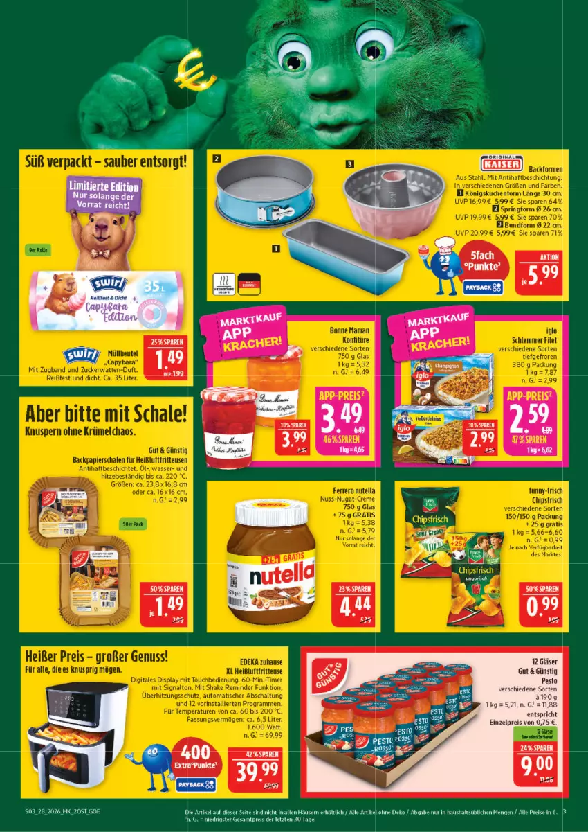 Aktueller Prospekt Marktkauf - Prospekt - von 05.07 bis 11.07.2026 - strona 3 - produkty: eis, Gläser, pesto, reis, Ti, ZTE