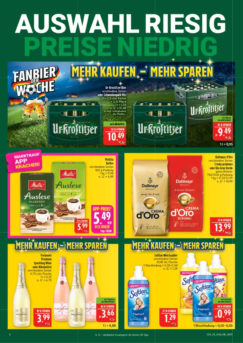 Aktueller Prospekt Marktkauf - Prospekt - von 05.07 bis 11.07.2026 - strona 4 - produkty: eis, pils, reis, tee, Ti