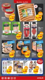 Gazetka promocyjna Penny - Prospekte - Gazetka - ważna od 30.03 do 30.03.2024 - strona 5 - produkty: burger, dell, eis, fleisch, Geflügel, gewürz, gin, LG, mortadella, natur, Ofen, paprika, Rauch, regensburger, rügenwalder, salami, tee, teewurst, Ti, Weißwurst, wiener, wurst