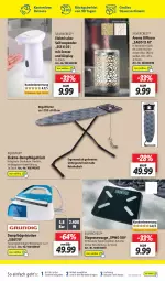 Gazetka promocyjna Lidl - Wochen-Highlights im Onlineshop - Gazetka - ważna od 05.02 do 05.02.2023 - strona 3 - produkty: aqua, AquaPur, auer, auto, bügel, Bügelstation, bügeltisch, dampfbügelstation, Diffuser, Elektro, korb, led-licht, lufterfrischer, rwe, Schal, Seife, seifenspender, silvercrest, steckdose, Ti, tisch, Waage, wasser, wassertank, windlicht