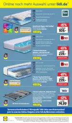 Gazetka promocyjna Lidl - Wochen-Highlights im Onlineshop - Gazetka - ważna od 05.02 do 05.02.2023 - strona 4 - produkty: angebot, angebote, asti, decke, eis, elle, federkern, federkernmatratze, Holz, kaltschaummatratze, Kenzo, kernmatratze, latte, lattenrost, Liege, mab, matratze, matratzen, ndk, reis, rel, Schal, Schale, schauma, Schaummatratze, Spezi, Tasche, taschen, taschenfederkernmatratze, telefon, Ti, tisch, topper, uhr