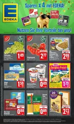 Gazetka promocyjna Edeka - Prospekte - Gazetka - ważna od 20.01 do 20.01.2024 - strona 1 - produkty: angebot, auer, Bau, Bauer, Becher, beutel, butter, deka, discount, eis, ente, erde, filegro, filet, frucht, fruchtjoghurt, gin, hafer, iglo, joghur, joghurt, Käse, kissen, kölln, lachs, LG, meggle, milram, müsli, nuss, pasta, reis, rispentomaten, ritter, ritter sport, rum, sauce, schlemmer-filet, schoko, schokolade, Sport, tee, Ti, tomate, tomaten, trauben, Zelt, ZTE