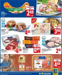 Gazetka promocyjna Edeka - Prospekte - Gazetka - ważna od 20.01 do 20.01.2024 - strona 19 - produkty: axe, chili, eis, fleisch, fleischwurst, Haxe, knoblauch, lebensmittel, Ofen, rind, rinder, schwein, Ti, wein, wurst