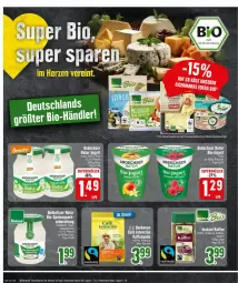 Gazetka promocyjna Edeka - Prospekte - Gazetka - ważna od 20.01 do 20.01.2024 - strona 20 - produkty: andechser natur, bio, eis, jogurt, kaffee, kaffeepads, natur, quark, reis, speisequark, ZTE