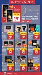 Gazetka promocyjna Aldi Nord - Von Montag - Gazetka - ważna od 27.12 do 27.12.2025 - strona 17 - produkty: ACC, aldi, alkohol, aus der tiefkühlung, beere, blume, blumen, blumenöl, cola, dessert, eis, erdbeere, flakes, fleisch, fleischsalat, frucht, geback, gin, gurke, gurken, hinterschinken, karamell, kartoffel, kartoffeln, Käse, knoblauch, lachs, mandel, meersalz, Ofen, parmigiano, parmigiano reggiano, Pecorino, pfeffer, Räucherlachs, reggiano, reis, rohschinken, salami, salat, salz, schinken, schoko, schokolade, schwein, sonnenblume, sonnenblumen, sonnenblumenöl, Spezi, Ti, tiefpreis, wein, ZTE