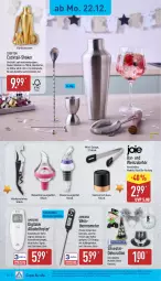 Gazetka promocyjna Aldi Nord - Von Montag - Gazetka - ważna od 27.12 do 27.12.2025 - strona 23 - produkty: alkohol, ambia, batterie, batterien, Becher, cocktail, cocktails, Crofton, deka, dekoration, dell, edelstahl, eis, elle, erde, fleisch, Holz, kaffee, LG, Löffel, Messbecher, messer, Mode, nuss, Ria, sekt, shake, Signal, spiegel, spülmaschinen, teller, thermometer, Ti, tisch, wein