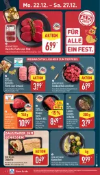 Gazetka promocyjna Aldi Nord - Von Montag - Gazetka - ważna od 27.12 do 27.12.2025 - strona 5 - produkty: backwaren, bio, braten, brot, ciabatta, eis, fleisch, Fondue, geback, gewürz, grill, hackfleisch, kräuter, küche, Küchen, lamm, latte, marinade, Ofen, reis, rind, rinder, rinderhackfleisch, rwe, schwein, tafelspitz, Ti, tiefpreis, wein, Weizenbrot