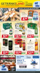 Gazetka promocyjna Getraenkeland - Gazetka - ważna od 26.10 do 26.10.2024 - strona 1 - produkty: aktionspreis, Alwa, bestpreis, bestpreise, blended scotch, blended scotch whisky, coca-cola, cola, coupon, eis, flasche, getränk, getränke, heineken, johnnie walker, Lübzer, mineralwasser, monster, payback, pils, pilsener, reis, scotch, scotch whisky, Ti, wasser, whisky