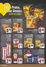 Gazetka promocyjna E Center - Angebote der Woche - Gazetka - ważna od 24.06 do 24.06.2023 - strona 14 - produkty: aktionspreis, angebot, Becher, beutel, braten, Brühe, creme, cremesuppe, deka, eier, eis, elle, Geflügel, heinz, HP, maggi, mayonnaise, nuss, pistazien, reis, salz, sauce, saucen, suppe, suppen, tee, Ti, tomate, tomaten, Yo