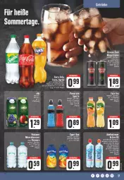 Gazetka promocyjna E Center - Angebote der Woche - Gazetka - ważna od 24.06 do 24.06.2023 - strona 17 - produkty: adelholzener, aktionspreis, auer, Cap, capri-sun, coca-cola, cola, eis, fanta, flasche, getränk, getränke, gin, Holz, Mixgetränk, reis, Sport, sprite, tee, Ti, vöslauer, wasser