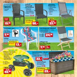 Gazetka promocyjna Thomas Philipps - Prospektwerbung - Gazetka - ważna od 05.03 do 05.03.2022 - strona 10 - produkty: allibert, armlehnen, Bau, baumwolle, braun, eis, Garten, Holz, kissen, klappsessel, klappstuhl, kunststoffgeflecht, Mode, reis, Schal, Schale, sessel, stapelstuhl, stuhl, Ti, vorteilspreis, wolle