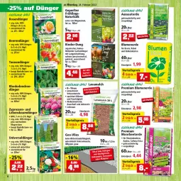 Gazetka promocyjna Thomas Philipps - Prospektwerbung - Gazetka - ważna od 05.03 do 05.03.2022 - strona 6 - produkty: auer, Bau, beere, beeren, blume, blumen, blumenerde, braun, deo, dünger, eis, erde, Garten, grüner jan, Kraut, Lavamulch, magnesium, natur, Rauch, reis, Ria, rind, rinder, rosen, Ti, vorteilspreis