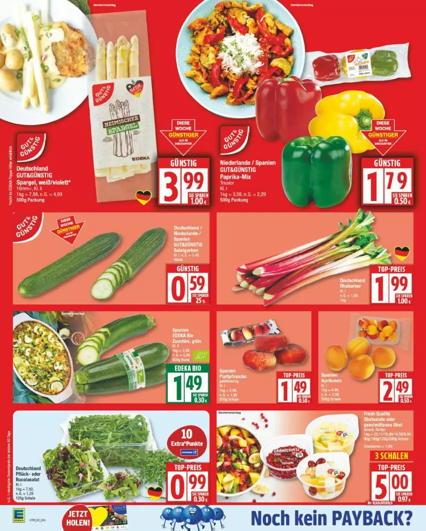 Aktueller Prospekt Edeka - Prospekte - von 05.05 bis 10.05.2025 - strona 4 - produkty: payback