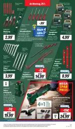 Gazetka promocyjna Lidl - Aktionsprospekt - Gazetka - ważna od 03.02 do 03.02.2024 - strona 23 - produkty: angebot, coupon, eis, elle, koffer, latte, Parkside, reis, Ria, ring, Ringschlüsselsatz, rwe, säge, schrauben, Schraubendreher, Ti, Waage, wasser, weck, werkzeug, ZTE