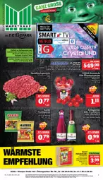 Gazetka promocyjna Marktkauf - Prospekt - Gazetka - ważna od 05.10 do 05.10.2024 - strona 1 - produkty: auto, Becher, bett, ecco, eier, eis, ente, fleisch, frucht, fruchtsecco, hackfleisch, hackfleisch gemischt, haribo, HDMI, LG, rind, rotkäppchen, schwein, schwein und rind, sekt, Ti, usb, wein