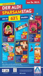 Gazetka promocyjna Aldi Nord - Von Montag - Gazetka - ważna od 30.11 do 30.11.2024 - strona 36 - produkty: aldi, almighur, almighurt, apfel, auto, Becher, beutel, butter, ehrmann, ehrmann almighurt, frucht, fruchtjoghurt, geback, gin, joghur, joghurt, küche, Küchen, kuchen, Kugel, Kühne, Lebkuchen, magazin, moser, Moser Roth, papier, rotkohl, schoko, telefon, Ti, ZTE, zucker