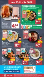 Gazetka promocyjna Aldi Nord - Von Montag - Gazetka - ważna od 30.11 do 30.11.2024 - strona 4 - produkty: aldi, bio, braten, bratwurst, brustfilet, discount, eis, elle, ente, filet, fleisch, grill, grobe bratwurst, gulasch, hackfleisch, hähnchenbrust, hähnchenbrustfilet, Heu, küche, Küchen, lebensmittel, monitor, Ofen, Ria, rind, rinder, rinderhackfleisch, rwe, schinken, schwein, suppe, suppen, tafelspitz, Ti, trolli, wein, wurst