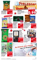 Gazetka promocyjna Kaufland - Gazetka - ważna od 14.12 do 14.12.2022 - strona 29 - produkty: after eight, angebot, angebote, bonbons, brause, brezel, Brezeln, Brock, caramel, chili, creme, eis, elle, erdnuss, flippies, funny-frisch, gin, haselnuss, honig, kakao, karamell, mac, mandel, mango, Meister, milch, nuss, pralinen, rum, salz, schoko, schokolade, schokoladen, snack, snacks, storck, süsswaren, Ti, toblerone, vodka, vollmilch, waldmeister, Weiße Schokolade, Zartbitterschokolade, zucker