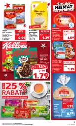 Gazetka promocyjna Kaufland - Gazetka - ważna od 14.12 do 14.12.2022 - strona 3 - produkty: angebot, angebote, Bad, basilikum, brot, cerealien, filet, filets, fisch, Käse, kellogg's, kuchen, leine, Makrele, Makrelenfilets, mehl, mit gemüse, Mutti, rel, Rügener, rügener badejunge, tee, teekanne, Ti, tomate, tomaten, type 405, weichkäse, weizenmehl, weizenmischbrot