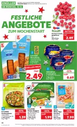 Gazetka promocyjna Kaufland - Gazetka - ważna od 14.12 do 14.12.2022 - strona 44 - produkty: angebot, angebote, Becher, beere, beeren, chicken nuggets, chili, curry, dip, eis, escal, feinschmecker, fleisch, frucht, fruchtjoghurt, garnelen, Hähnchenfleisch, himbeer, himbeere, himbeeren, joghur, joghurt, lachs, leine, milch, mövenpick, natur, nuggets, pfanne, pfeffer, Ti, ZTE