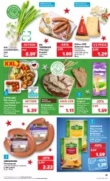 Gazetka promocyjna Kaufland - Gazetka - ważna od 14.12 do 14.12.2022 - strona 45 - produkty: angebot, angebote, auer, backwaren, braten, brot, butter, butterkäse, cheddar, eis, fleisch, fleischwurst, frische backwaren, geback, gin, gulasch, Käse, kerrygold, knacker, knoblauch, Krustenbrot, Lauchzwiebel, lauchzwiebeln, mit knoblauch, mit paprika, mozzarella, natur, paprika, purland, Rauch, reis, rel, ring, schnittkäse, schwein, String, südtiroler, Ti, tisch, wein, wurst, zwiebel, zwiebeln