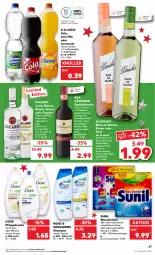 Gazetka promocyjna Kaufland - Gazetka - ważna od 14.12 do 14.12.2022 - strona 47 - produkty: angebot, angebote, bacardi, braten, burgunder, cola, colorwaschmittel, de blancs, decke, Deckel, dove, dusche, fisch, frucht, früchte, Geflügel, Käse, kokos, kokosnuss, lack, likör, limo, limonade, nuss, pflegedusche, qualitätswein, roséwein, rotkäppchen, rotwein, rouge, rum, saft, shampoo, spätburgunder, sunil, Ti, Tiere, waschmittel, wein, Weißwein, Wild