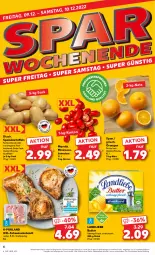 Gazetka promocyjna Kaufland - Gazetka - ważna od 14.12 do 14.12.2022 - strona 6 - produkty: angebot, butter, eis, kartoffel, kartoffeln, kotelett, landliebe, natur, orange, orangen, purland, Romatomaten, sac, schwein, schweine, schweinekotelett, speisekartoffeln, Streichzart, Ti, tomate, tomaten, wein, weine, ZTE