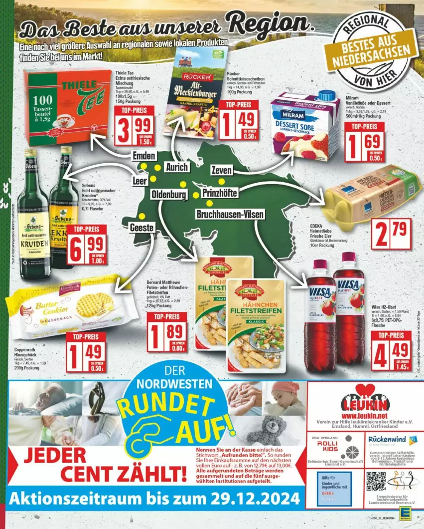 Aktueller Prospekt Edeka - Prospekte - von 09.12 bis 14.12.2024 - strona 7 - produkty: deka, eier, obst, tee, Ti