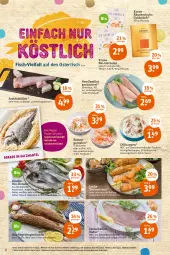 Gazetka promocyjna Tegut - Angebote der Woche - Gazetka - ważna od 16.04 do 16.04.2022 - strona 4 - produkty: aioli, angebot, angebote, aqua, bio, braten, creme, dekoration, Dorade, eis, elle, feinkost, filet, fisch, fische, Fischer, fleisch, forelle, garnelen, gewürz, Gewürzgurke, gewürzgurken, grill, gurke, gurken, hering, Herings, ideal zum grillen, krone, lachs, lachsfilet, mac, Mantel, natur, Räucherlachs, rel, rezept, riesengarnelen, ring, saft, salz, sauce, Schere, seelachsfilet, Sport, tender, Ti, tisch