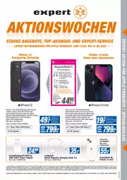 Gazetka promocyjna Expert Rastatt - Prospekte - Gazetka - ważna od 24.05 do 24.05.2022 - strona 13 - produkty: abholpreise, adapter, alle preise sind abholpreise, angebot, angebote, Apple, batterie, bio, eis, elle, gin, Handy, ilag, iphone, IPhone 12, IPhone 13, kamera, ladegerät, leine, LG, preisvorteil, reis, schnellladegerät, smartphone, Spezi, Spiele, telefon, Ti, usb