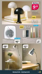 Gazetka promocyjna Netto - Woche 38 - Gazetka - ważna od 24.09 do 24.09.2022 - strona 15 - produkty: batterie, creme, kerze, Lampe, Leuchte, leuchtmittel, LG, Ria, Schal, stehleuchte, thermostat, Ti, tisch, Tischlampe