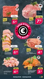 Gazetka promocyjna Netto - Woche 38 - Gazetka - ważna od 24.09 do 24.09.2022 - strona 3 - produkty: braten, eis, fleisch, Fleischerei, geschnetzeltes, grill, hackfleisch, hähnchenschenkel, henkel, kasseler, kotelett, natur, pfanne, pute, Putengeschnetzeltes, rollbraten, schenkel, Schere, schinken, schwein, schweine, Schweinehackfleisch, wein, weine, Zelt