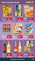 Gazetka promocyjna Netto - Woche 38 - Gazetka - ważna od 24.09 do 24.09.2022 - strona 7 - produkty: Bad, bowle, burger, dallmayr, fertiggericht, flasche, kaffee, kaffee-pads, katlenburger, Kinder, kinder country, knoppers, kräuter, maggi, maggi fix, Mirácoli, salz, spaghetti, Ti