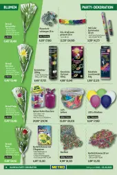 Gazetka promocyjna Metro - Karneval Spezial - Gazetka - ważna od 01.03 do 01.03.2022 - strona 14 - produkty: ball, blume, blumen, dekoration, eimer, Farbshooter, Girlande, Knicklicht, Konfetti Kanone, LG, Luftballon, Luftschlangen, magazin, Ti, wedel