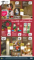 Gazetka promocyjna Netto - Woche 44 - Gazetka - ważna od 05.11 do 05.11.2022 - strona 14 - produkty: Adventskalender, auer, batterie, batterien, Bau, braun, fernbedienung, Glaskugel, Holz, kerze, Kranz, Kugel, leds, mit fernbedienung, Ria, Schlitten, tee, Teelicht, Ti, Weihnachtsbaum, ZTE