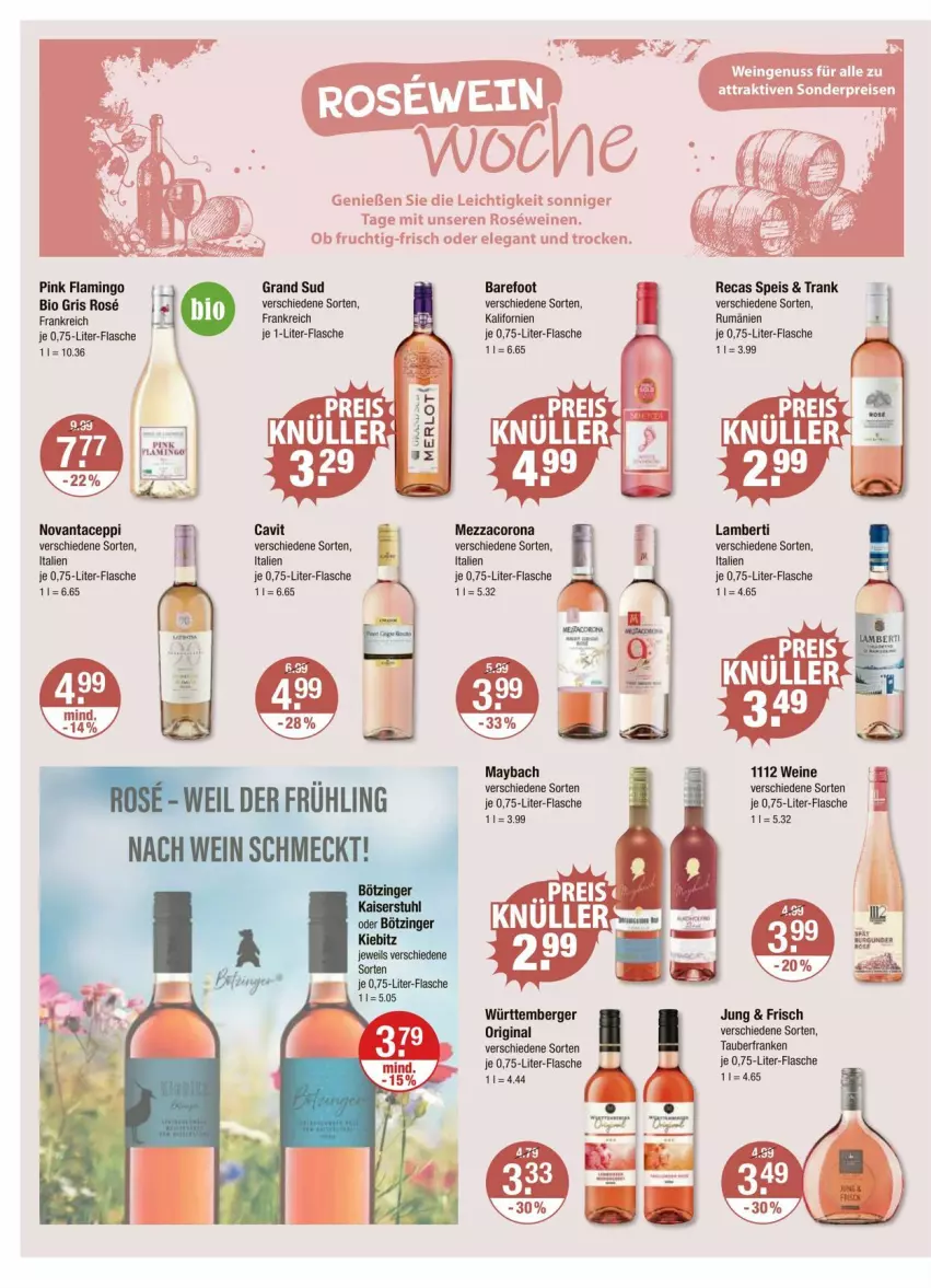 Aktueller Prospekt Vmarkt - Prospekte - von 26.06 bis 02.07.2025 - strona 10 - produkty: Amber, Berger, bio, corona, eis, flasche, frucht, gin, grand sud, je 1-liter-flasche, maybach, mezzacorona, nuss, reis, rum, Ti, wein, weine