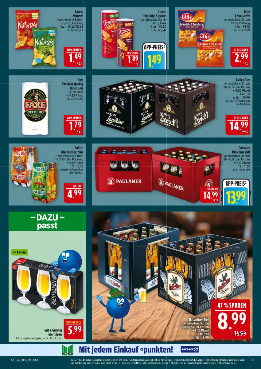 Aktueller Prospekt Marktkauf - Prospekt - von 17.08 bis 23.08.2025 - strona 23 - produkty: aktionspreis, bier, deka, eis, nuss, reis, Ti, ZTE
