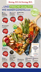 Gazetka promocyjna AldiSud - ALDI Aktuell - Gazetka - ważna od 28.05 do 28.05.2022 - strona 3 - produkty: asti, bio, braun, champignon, champignons, eis, Frühkartoffeln, kartoffel, kartoffeln, Lauchzwiebel, lauchzwiebeln, leine, natur, paprika, paprika rot, sac, Schal, Schale, spargel, spargel grün, Süßkartoffeln, Ti, tomate, tomaten, zucchini, zwiebel, zwiebeln