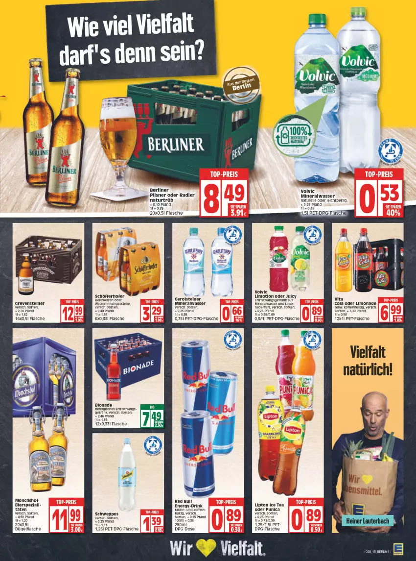 Aktueller Prospekt Edeka - Angebote der Woche - von 12.07 bis 17.07.2021 - strona 15