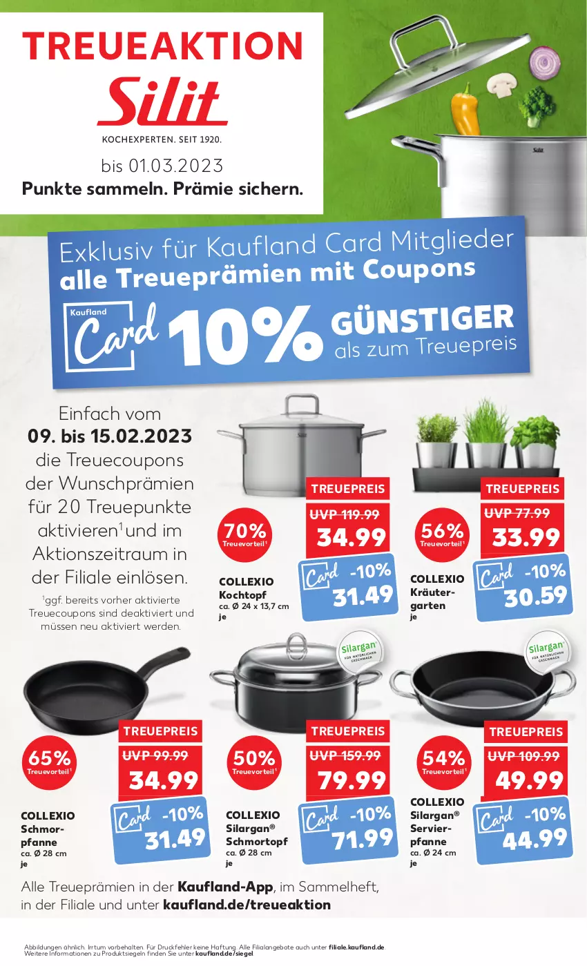 Aktueller Prospekt Kaufland - von 09.02 bis 15.02.2023 - strona 49 - produkty: angebot, angebote, coupon, coupons, eis, erde, Garten, HP, Kochtopf, kräuter, pfanne, reis, schmorpfanne, Ti, topf